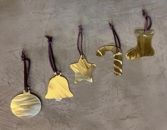 Brass Christmas Decorations