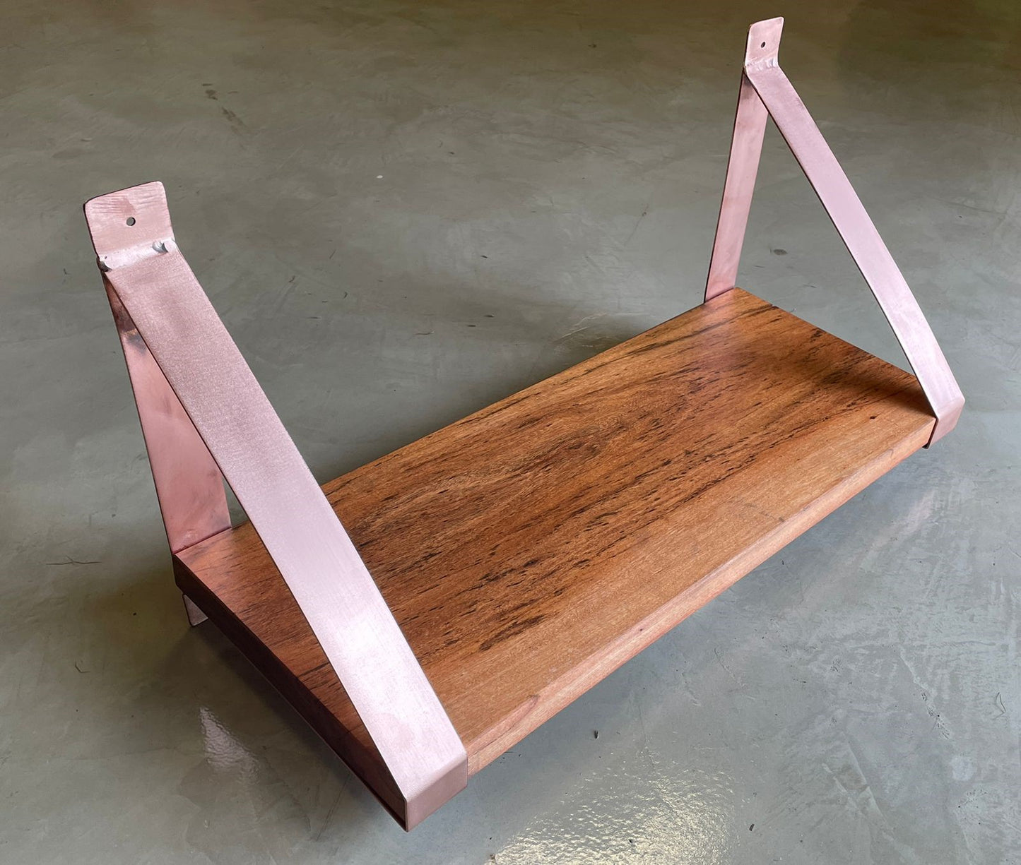 Copper & Wood Shelf