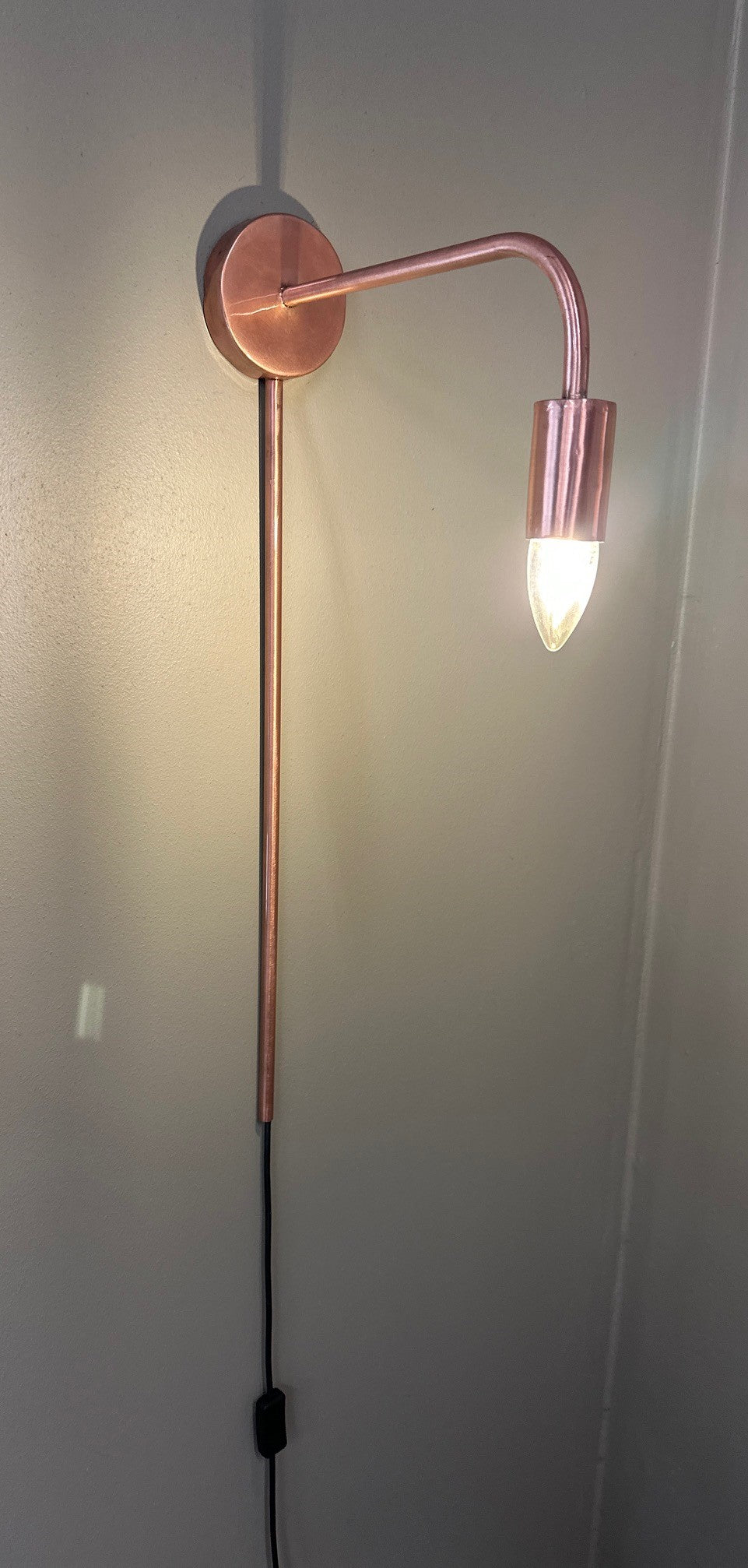 Bedside Lamp Copper