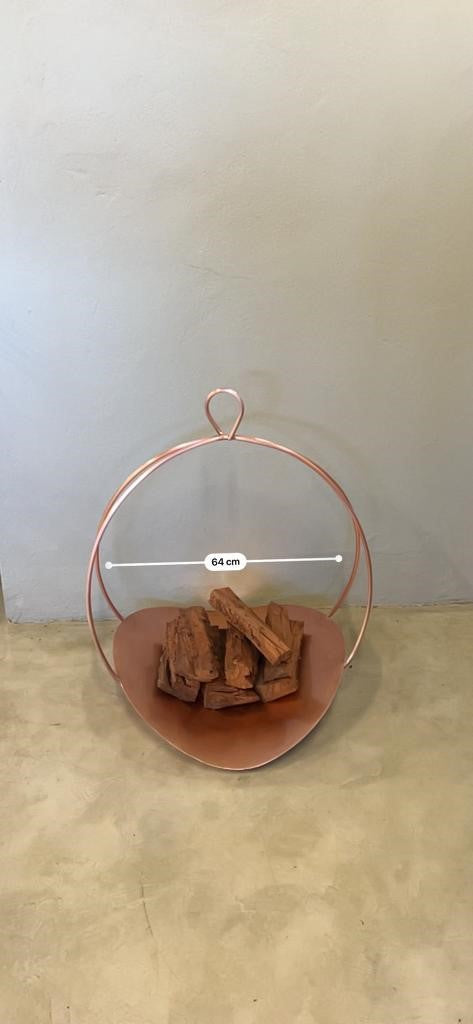 Copper Firewood Stand (Holder)