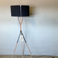 Two-Tone Tripod Lamp