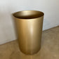 Cylinder Pot in Aged Brass