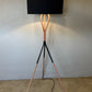 Two-Tone Tripod Lamp