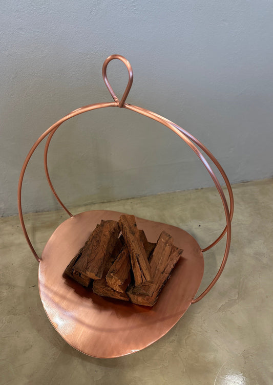 Copper Firewood Stand (Holder)