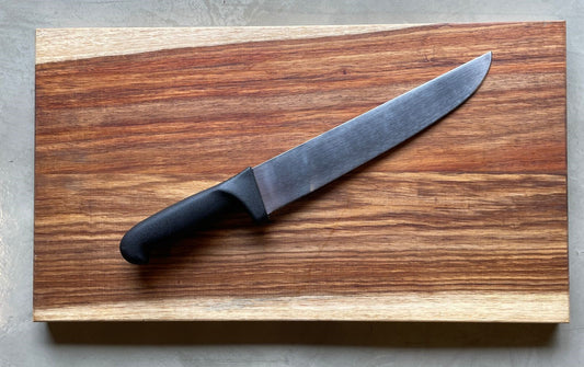 Chopping Board and Knife